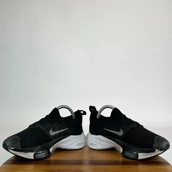 Womens‎ Nike Air Zoom Tempo Next% Flyknit Black Athletic Running Shoes Size 9 M