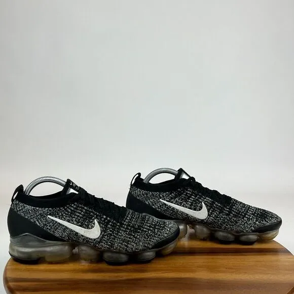 Womens Nike Vapormax Flyknit 3 Oreo Athletic Running Sneakers Shoes Size‎ 9.5 M