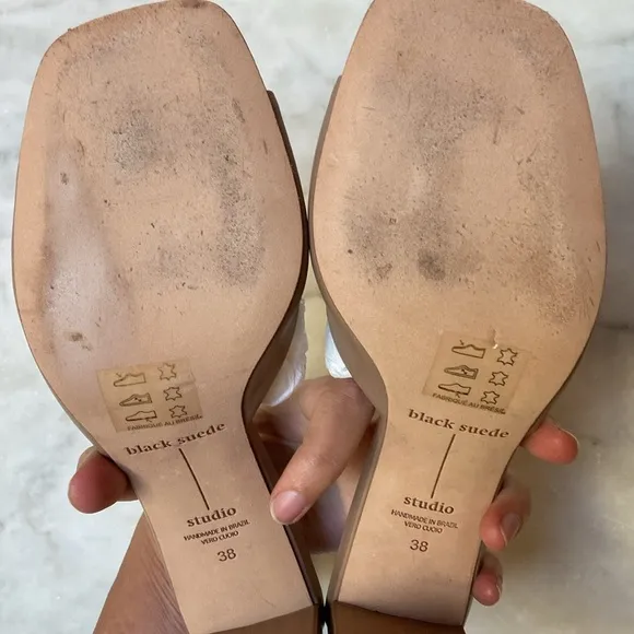 Women's Tan Heeled Sandals