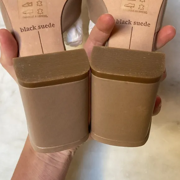 Women's Tan Heeled Sandals