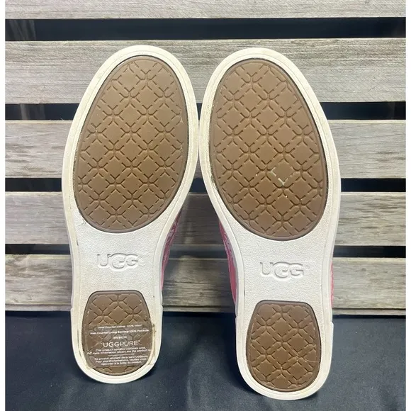 Womens Ugg Shoes Size 8 Fierce Hawaii Tropical Slip On Limited Edition