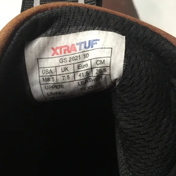 XTRA TUF Men's Brown Leather Boots