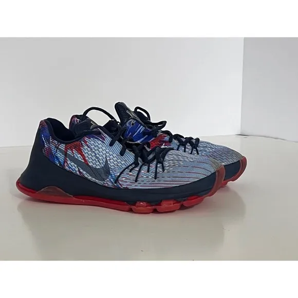 Youth Nike KD 8 Independence Day Shoes