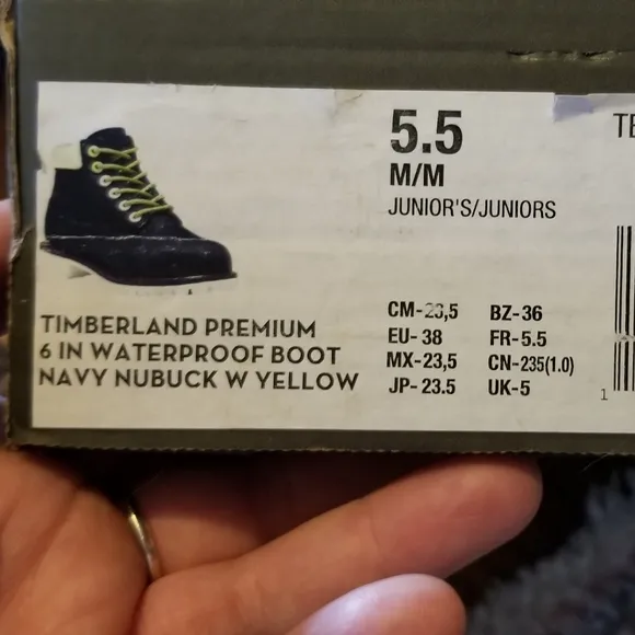 YOUTH Timberland Boots 5.5Y