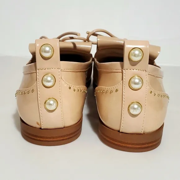 Zara Basic Loafers with bow