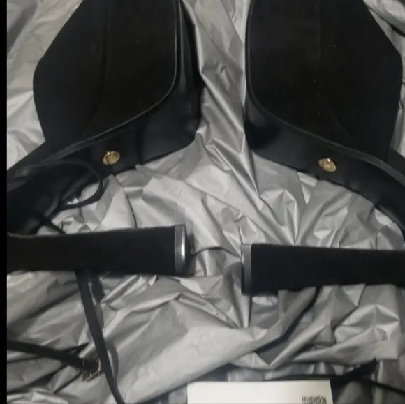 Zara Black Platform Heels