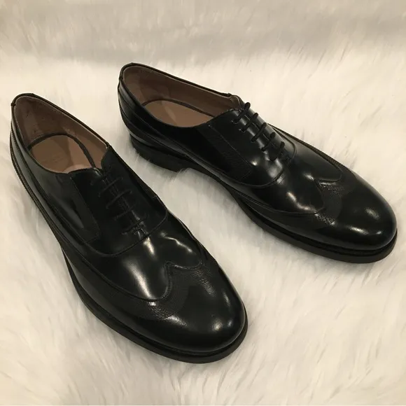 Zara | Black Tag Lace Up Oxford