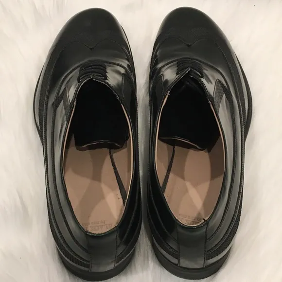 Zara | Black Tag Lace Up Oxford
