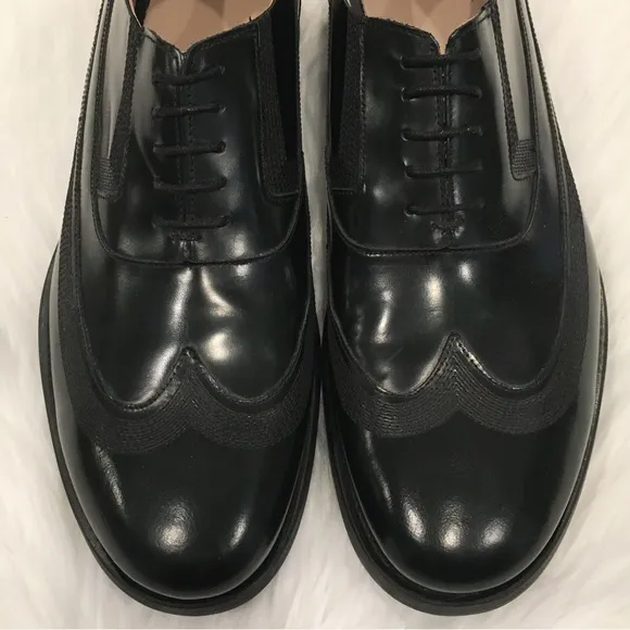 Zara | Black Tag Lace Up Oxford