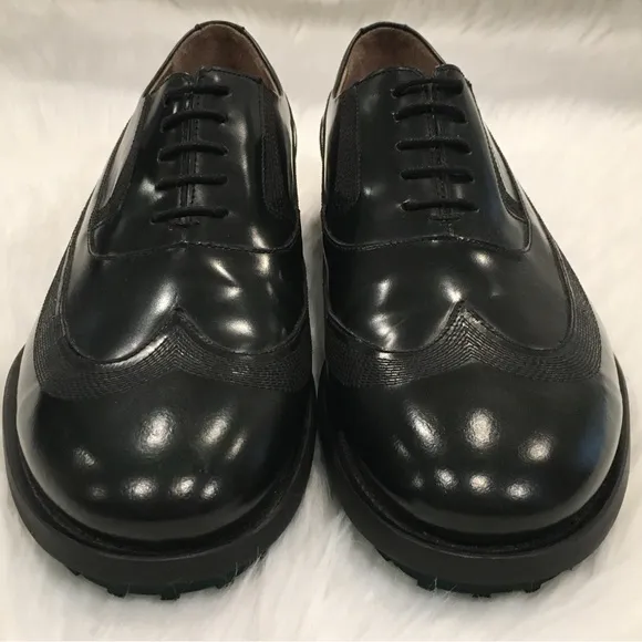Zara | Black Tag Lace Up Oxford