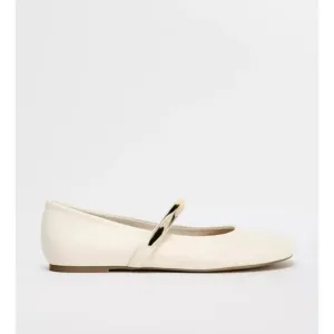 ZARA METAL STRAP BALLET FLATS