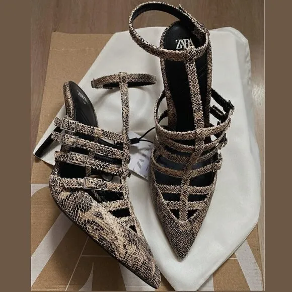 ZARA Strappy Heels