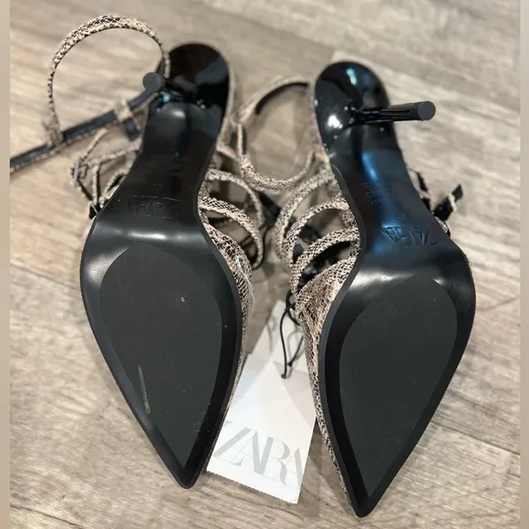 ZARA Strappy Heels