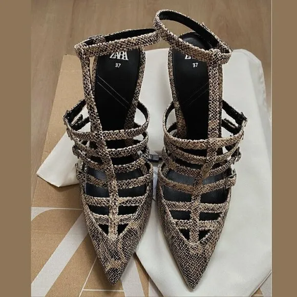 ZARA Strappy Heels