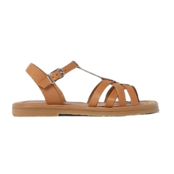 ZARA Kids | Brown | LEATHER SANDALS